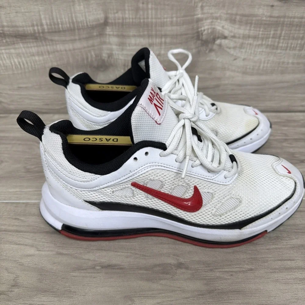 Nike Air Max AP White/University Red-Black Mens Size 7 CU4826 101
